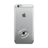 Clear Blessed Logo iPhone case - Blessed Brewing