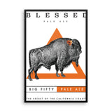 Big Fifty Framed poster - Blessed Brewing